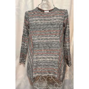 Soft and stretchy J. Jill Pure Jill Womens size small  Top 3/4 Sleeve Striped Bl